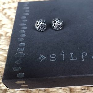 Silpada Sterling Silver Filigree Posts